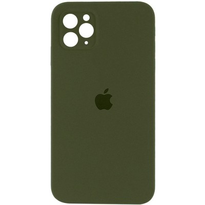 Чехол Silicone Case Square Full Camera Protective (AA) для Apple iPhone 11 Pro Max (6.5")