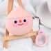 Силиконовый футляр Smile Fruits series для наушников AirPods 1/2 + кольцо