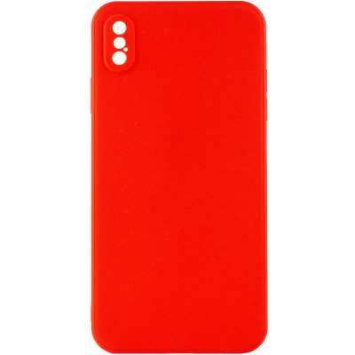 Силиконовый чехол Candy Full Camera для Apple iPhone X / XS (5.8")