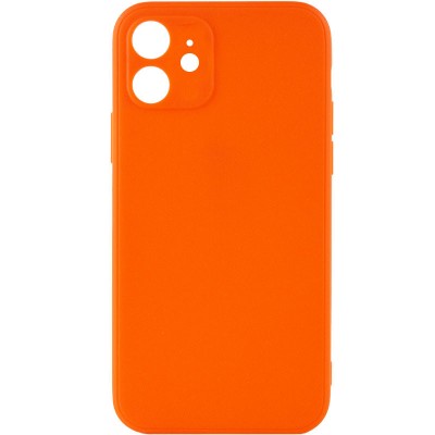 Силиконовый чехол Candy Full Camera для Apple iPhone 12 (6.1")