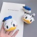 Силиконовый футляр Disney series для наушников AirPods 1/2 + карабин