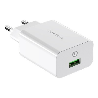 СЗУ Borofone BA21A Long journey QC3.0 3A (1USB-A)