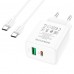 СЗУ Borofone BA67A PD20W+QC3.0 (1USB-A/1C) + кабель Type-C to Type-C