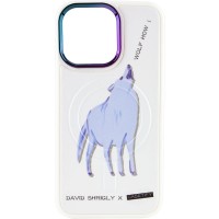 TPU+PC чехол Funny pictures with MagSafe для Apple iPhone 13 Pro Max (6.7")