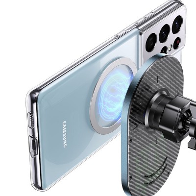 Автодержатель с БЗУ Usams US-CD170 15W Air Vent